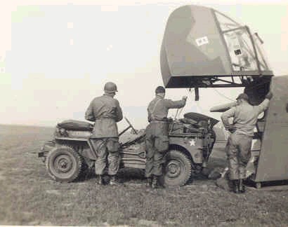 Jeep delivered by gliders were the main innovation of the Allies during WWII
